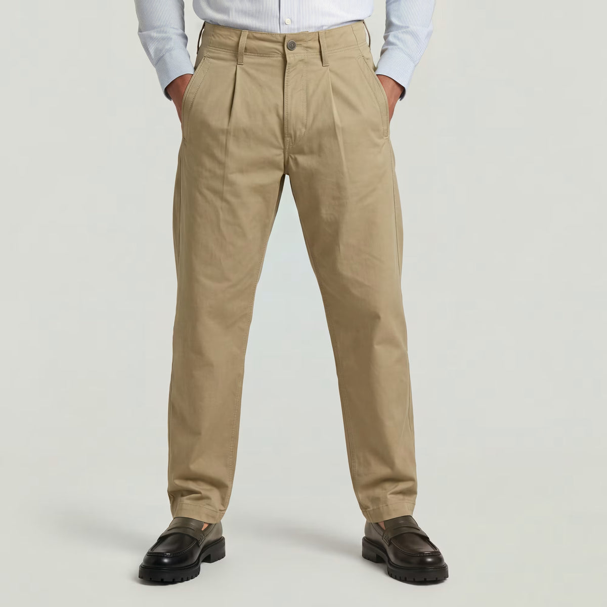 G-Star Pleated Loose Tapered Chino
