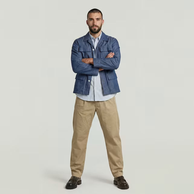 G-Star Pleated Loose Tapered Chino