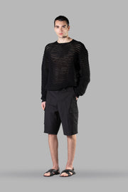 I'M BRIAN Perforated Cotton Crew SS24