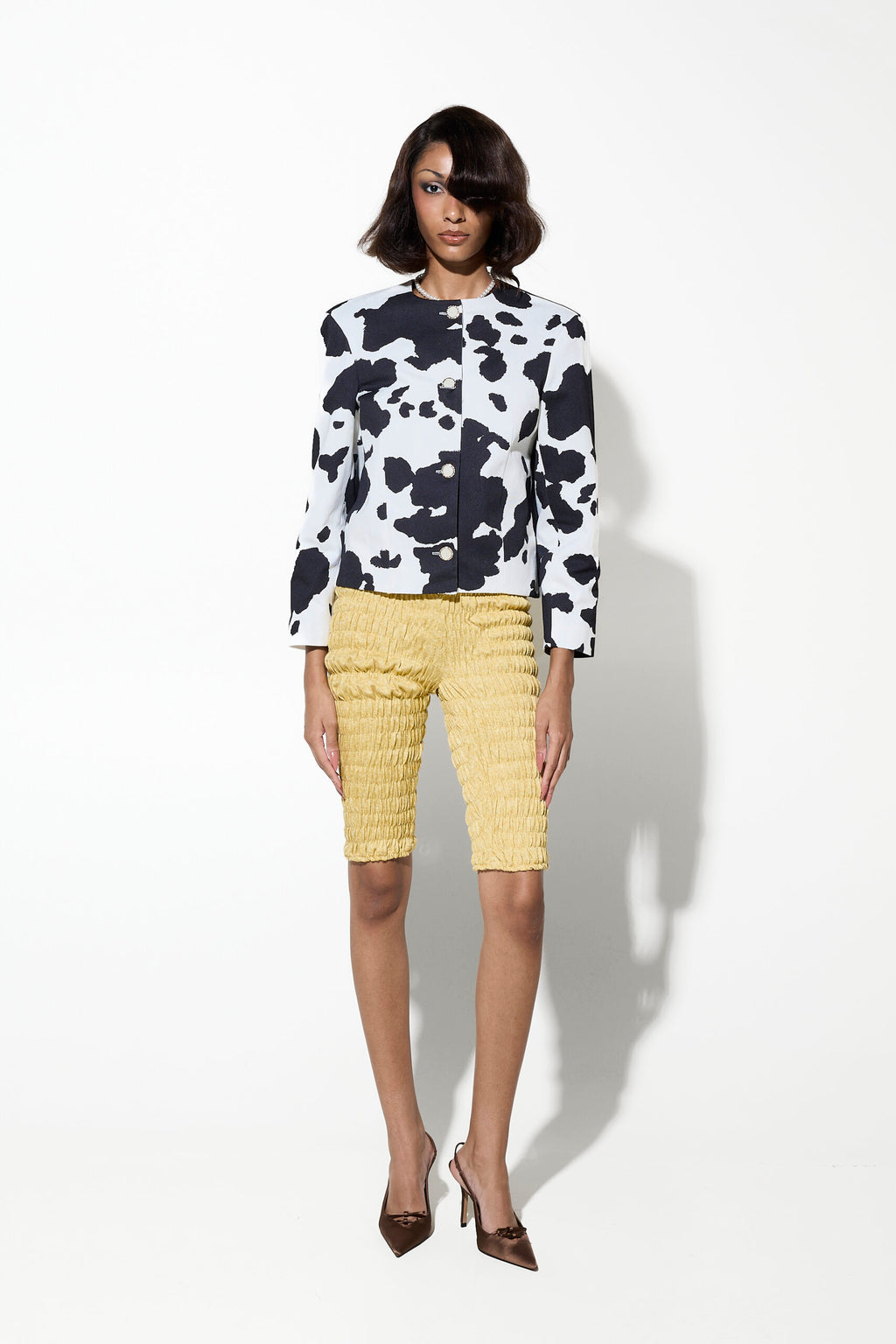 Milkwhite Capri Pants