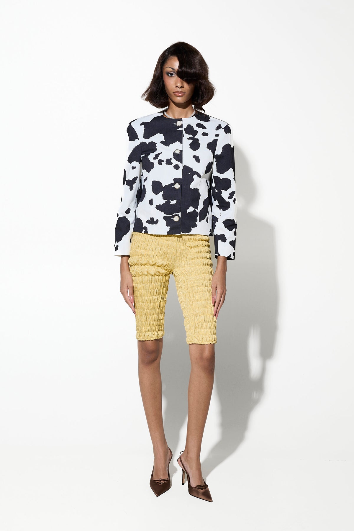 Milkwhite Capri Pants