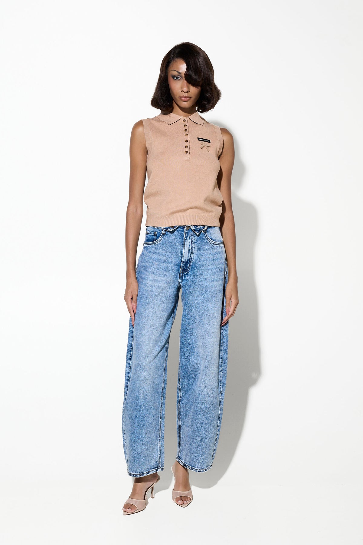 Milkwhite Denim Pants