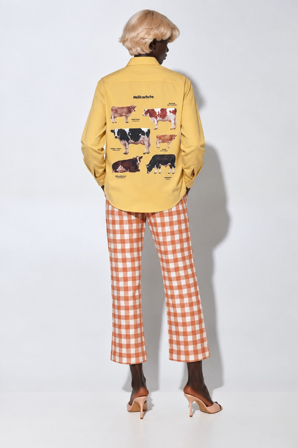 Milkwhite Cow Species Unisex Shirt
