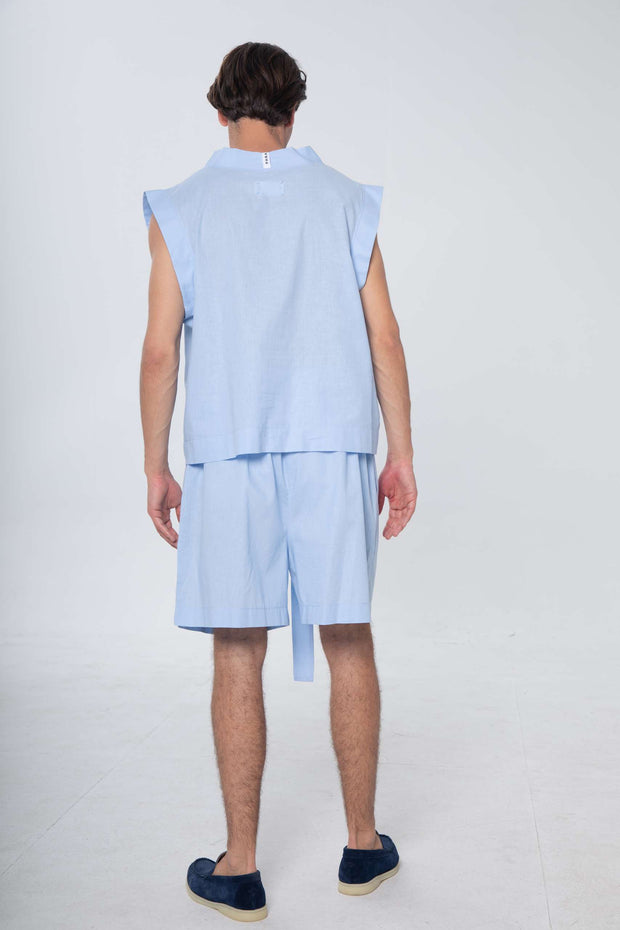 Para Todos Linen Vest Siel