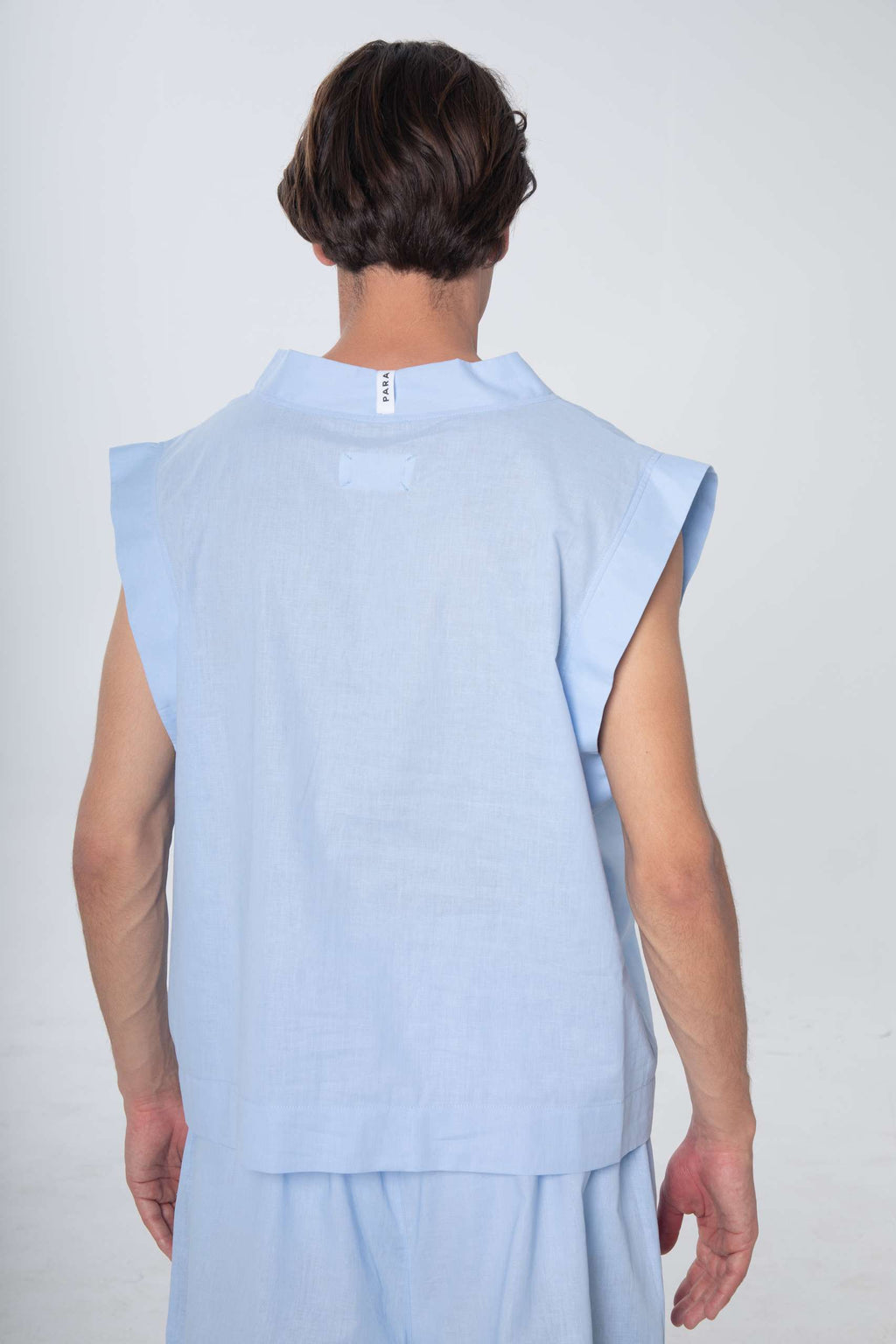 Para Todos Linen Vest Siel