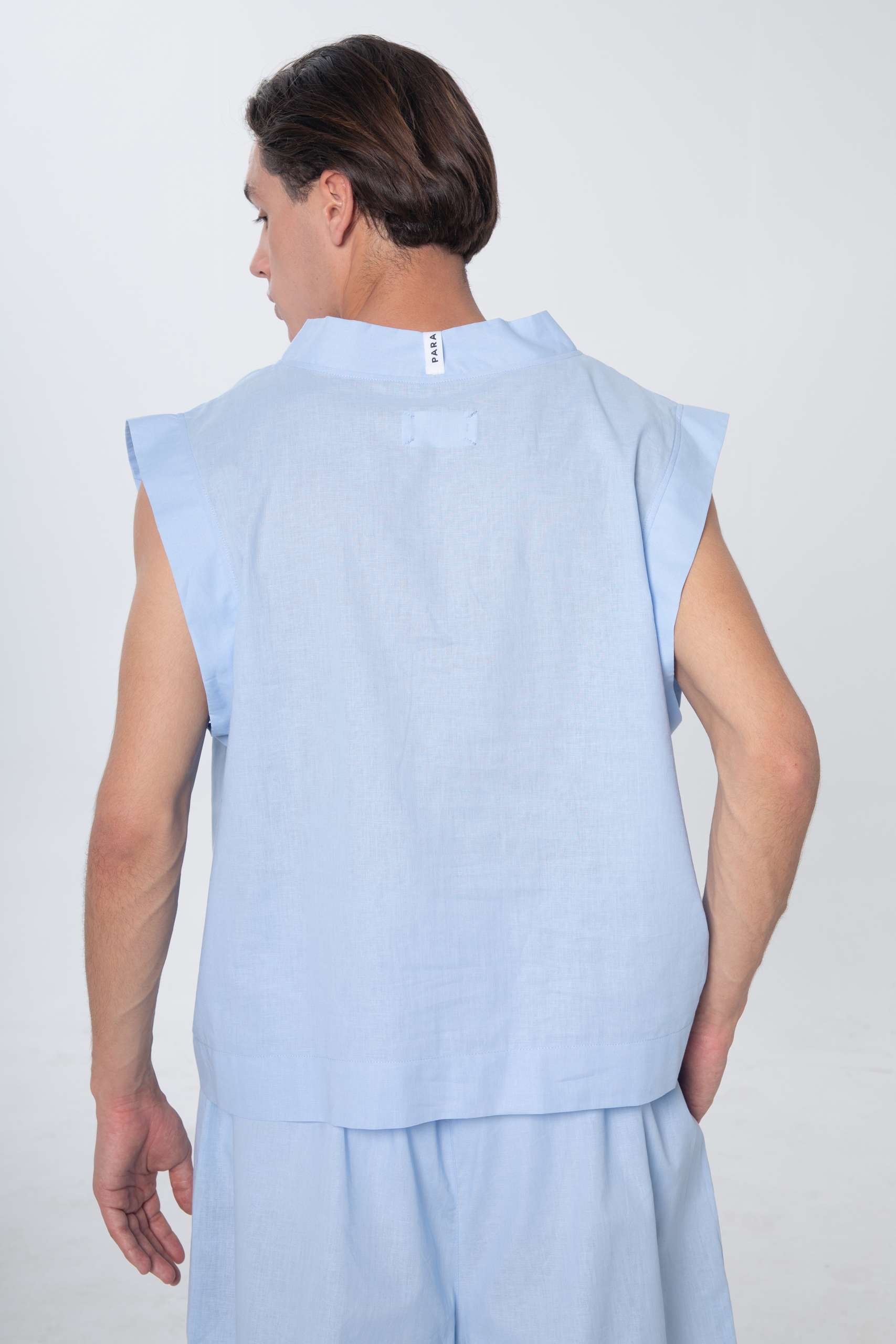 Para Todos Linen Vest Siel