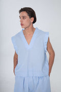Para Todos Linen Vest Siel