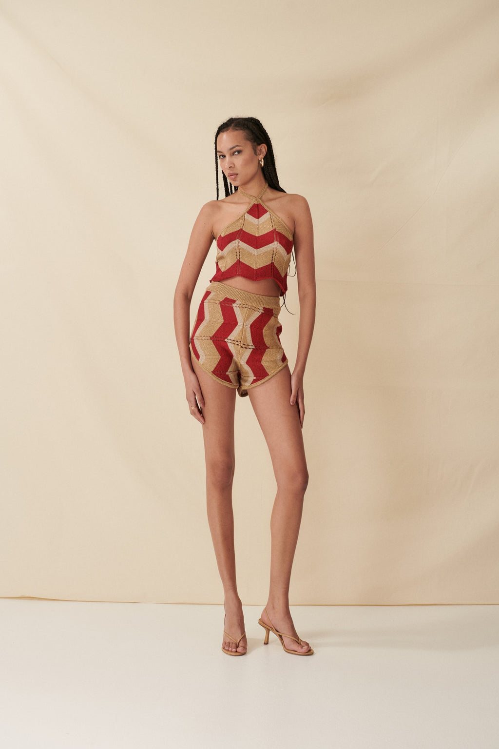 Combos Knitwear Shorts Lurex