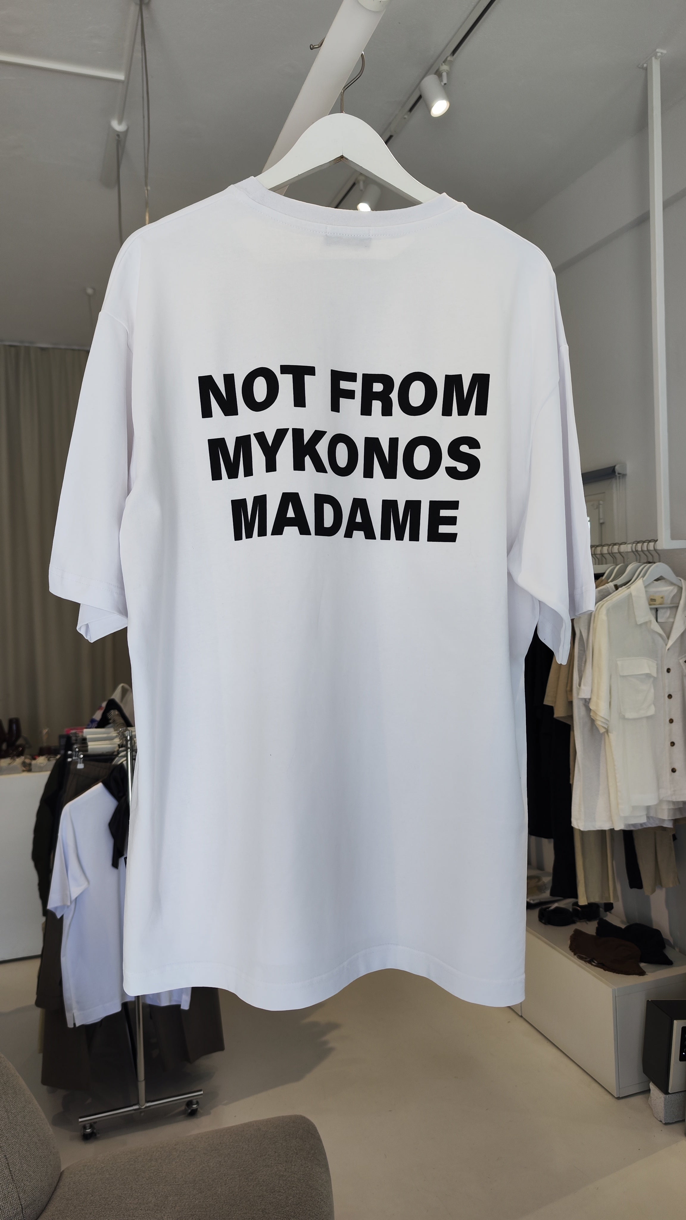 Genderfluid 'Not from Mykonos'