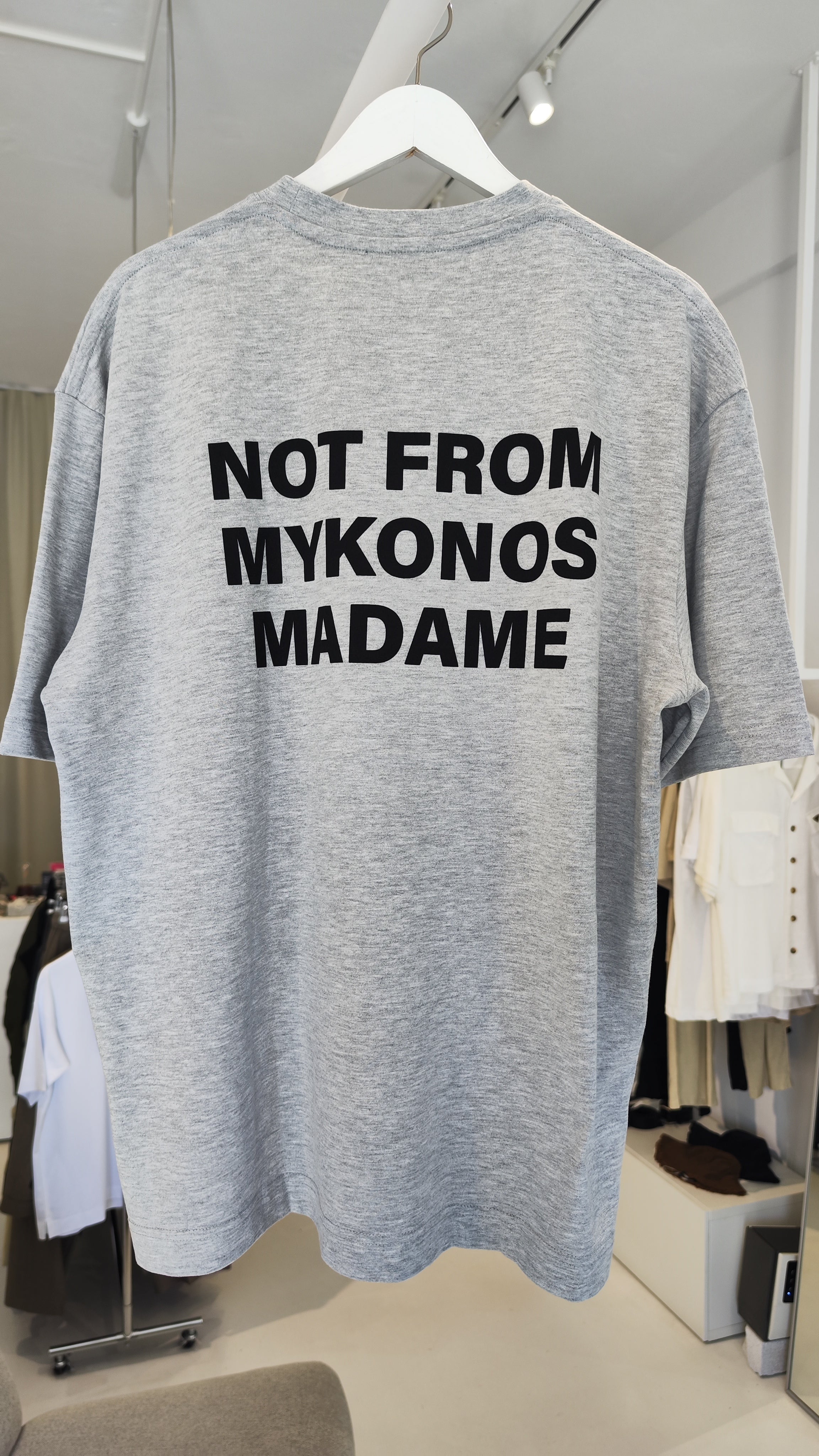 Genderfluid 'Not from Mykonos'