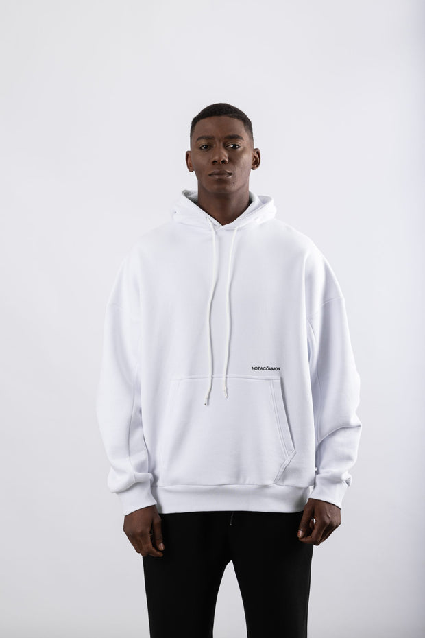 Not A Common Box Hoodie White