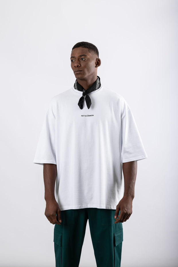 Not A Common Logo T-Shirt White