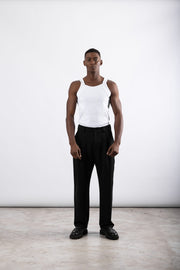 Not A Common Straight Pants Black