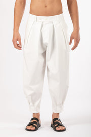 Not A Common Japan Pleated Pants White