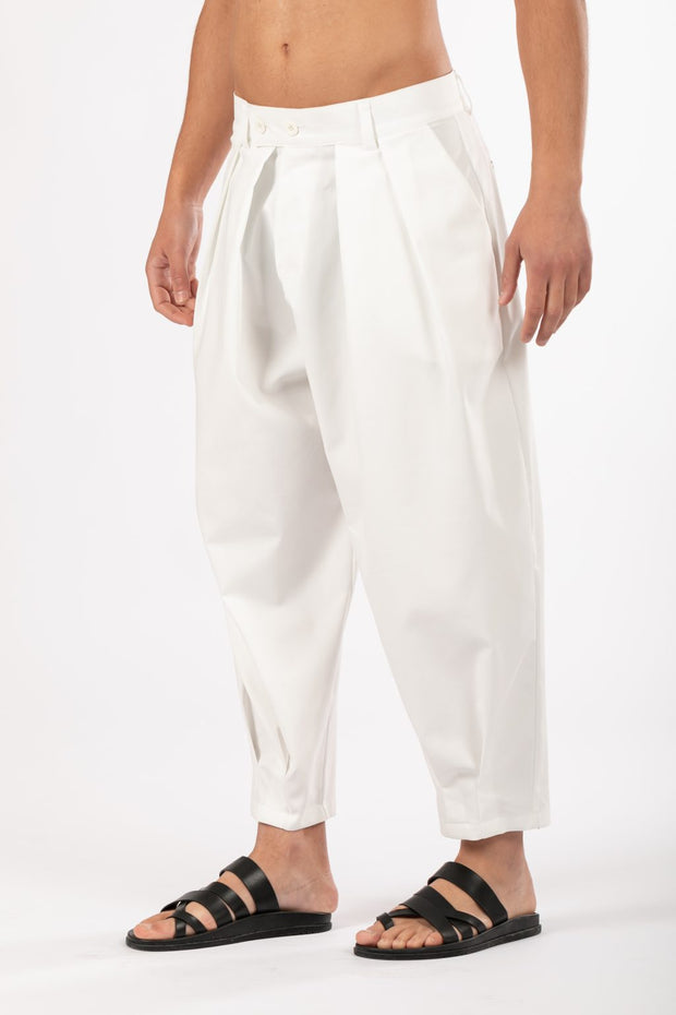 Not A Common Japan Pleated Pants White