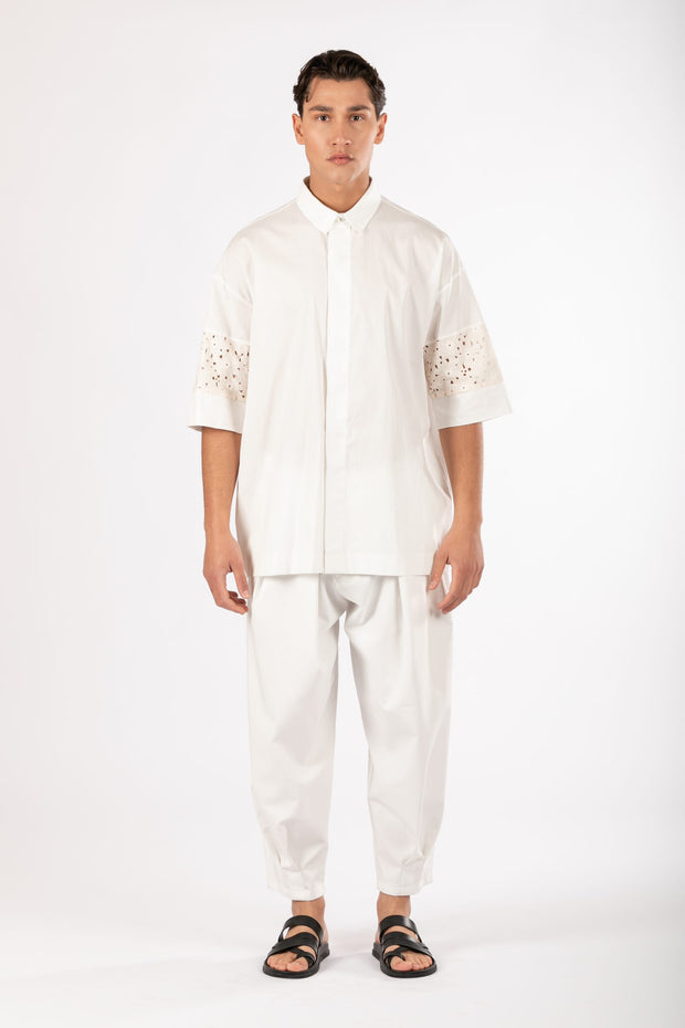 Not A Common Japan Pleated Pants White