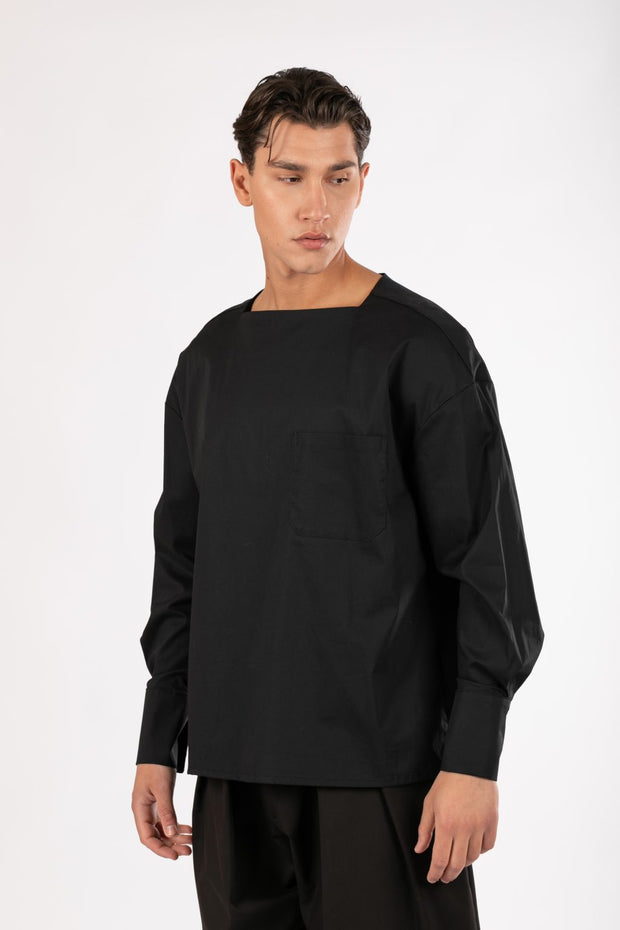 Not A Common Long Sleeve Square Neck