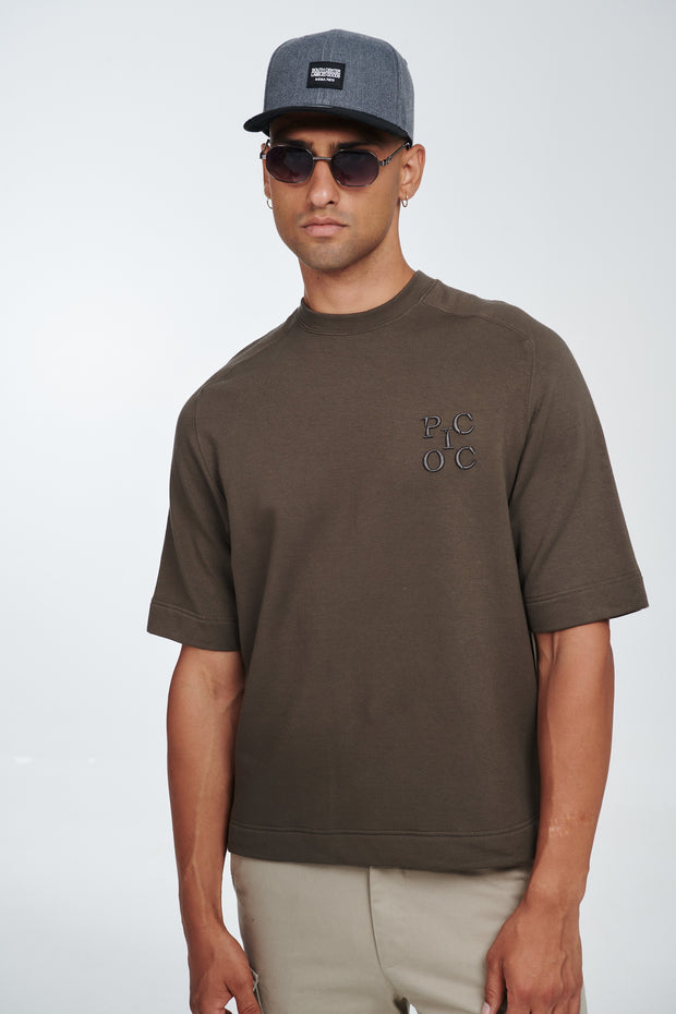 P/COC Oversize Stitches Logo T-Shirt