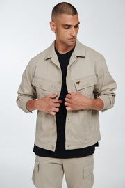 P/COC Boxy Jacket Stone