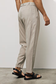 P/COC Belted Waist Pants Beige SS24