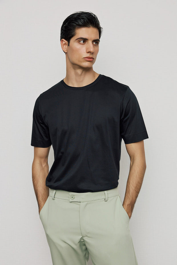 P/COC Black Modal T-Shirt SS24
