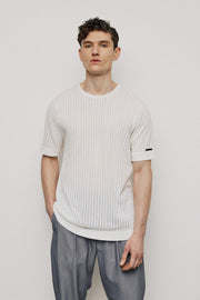 P/COC Thin Lines T-Shirt White SS24