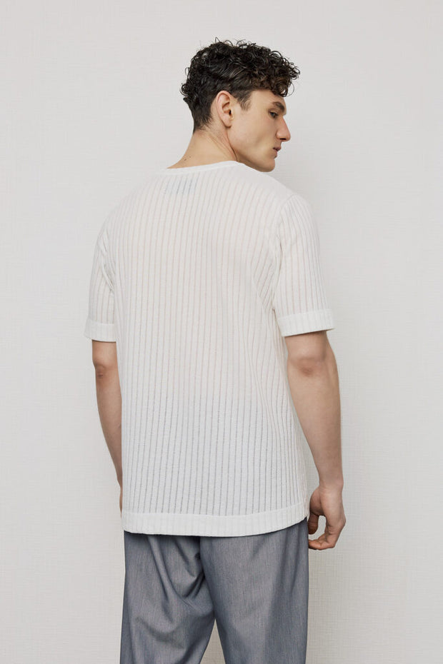 P/COC Thin Lines T-Shirt White SS24