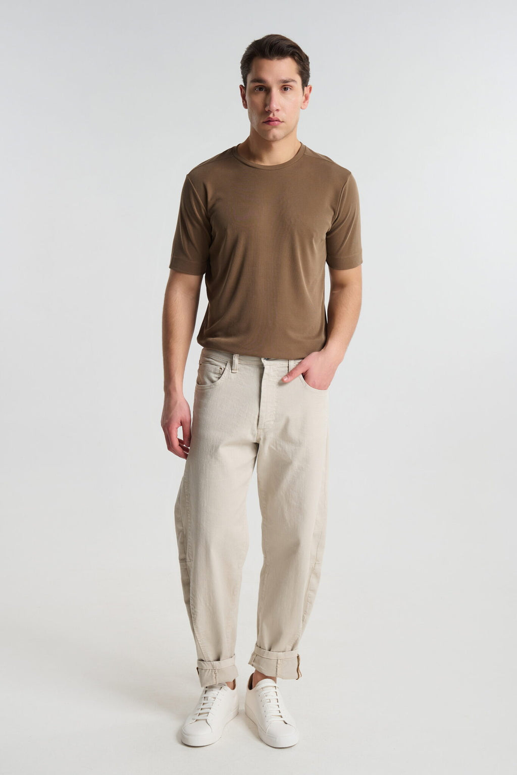 P/COC Barrel Denim Beige