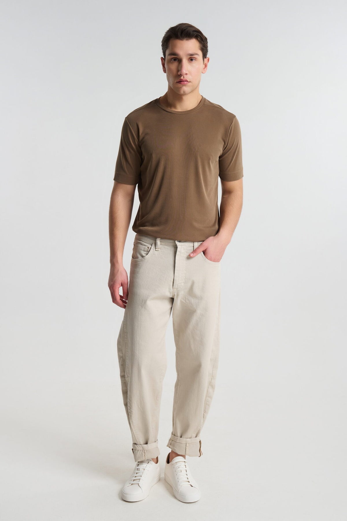 P/COC Barrel Denim Beige