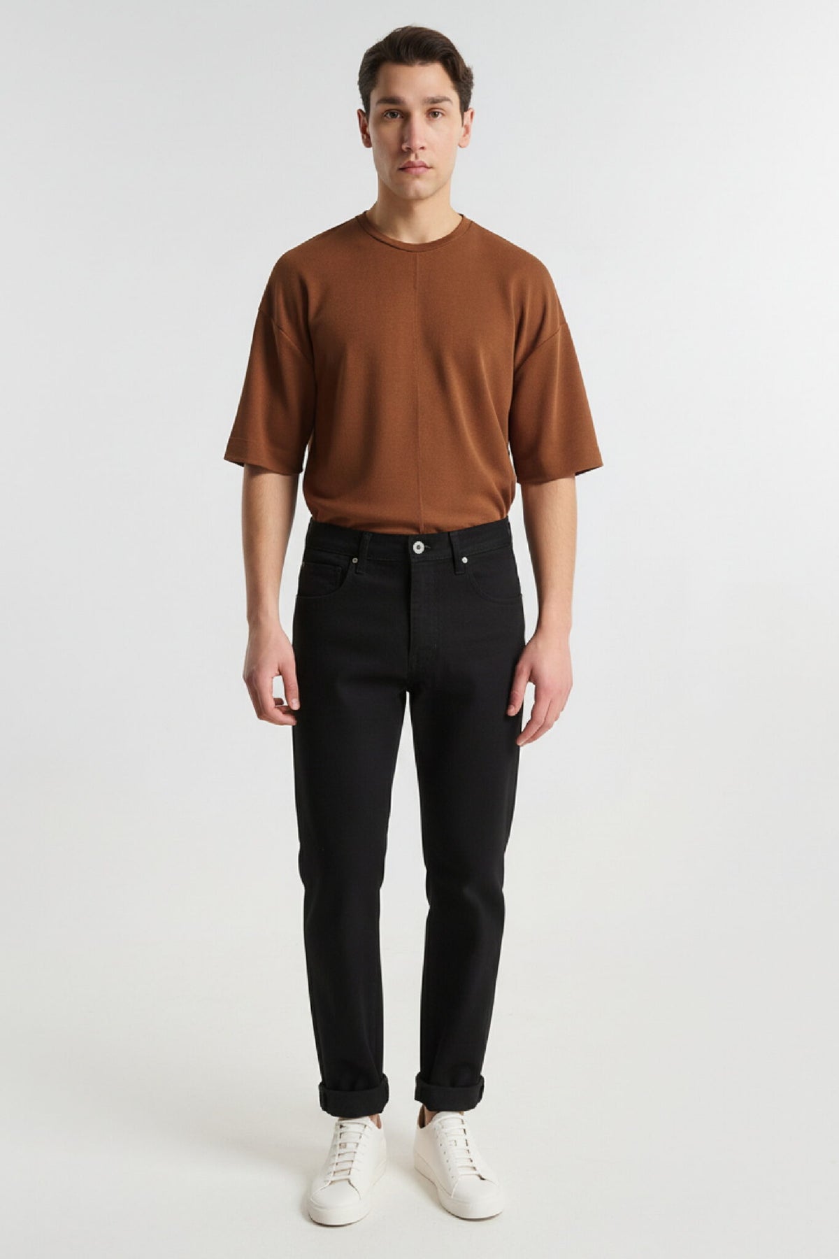 P/COC Denim Black Pants