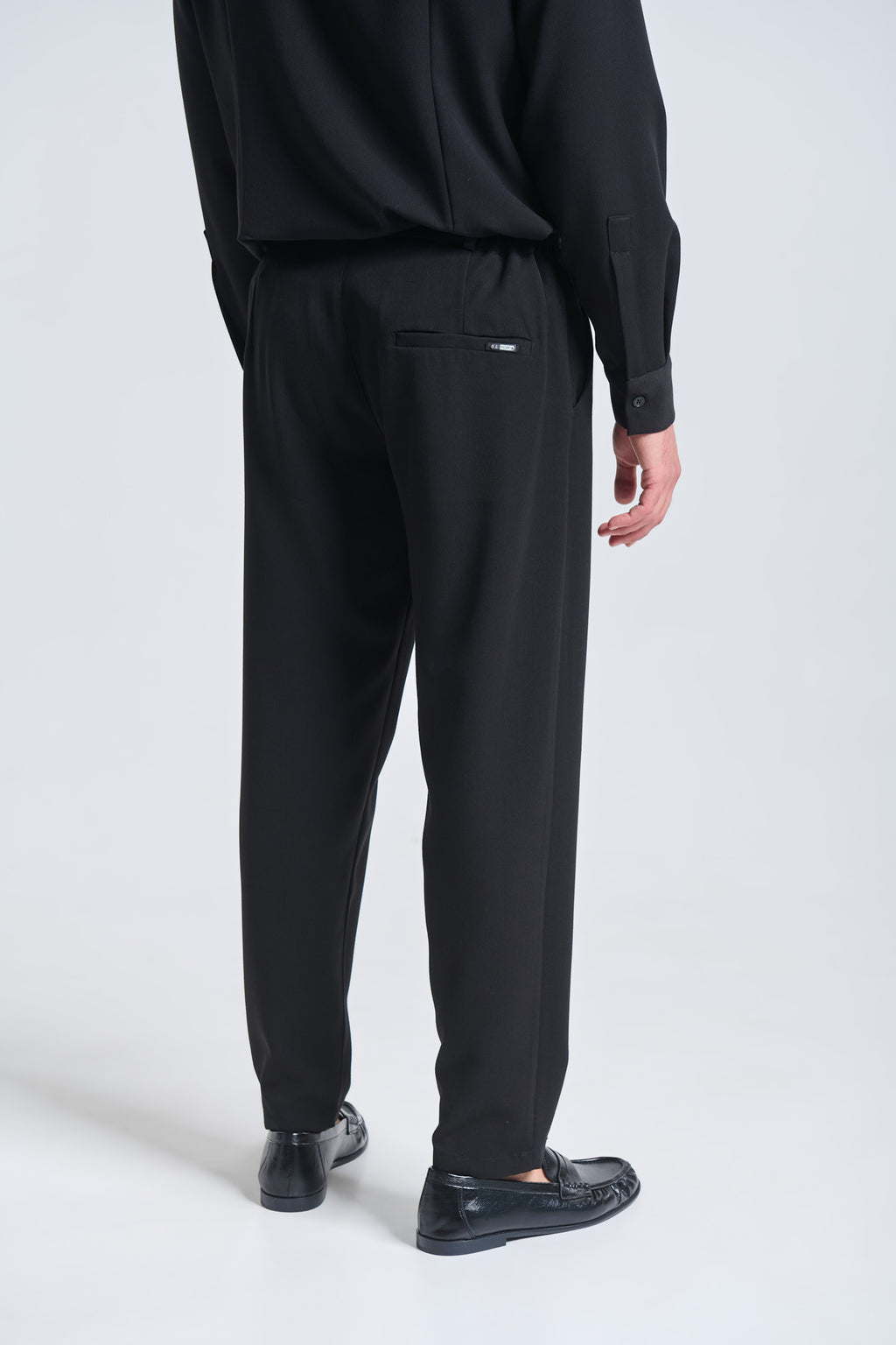 P/COC Black Pants Pleats