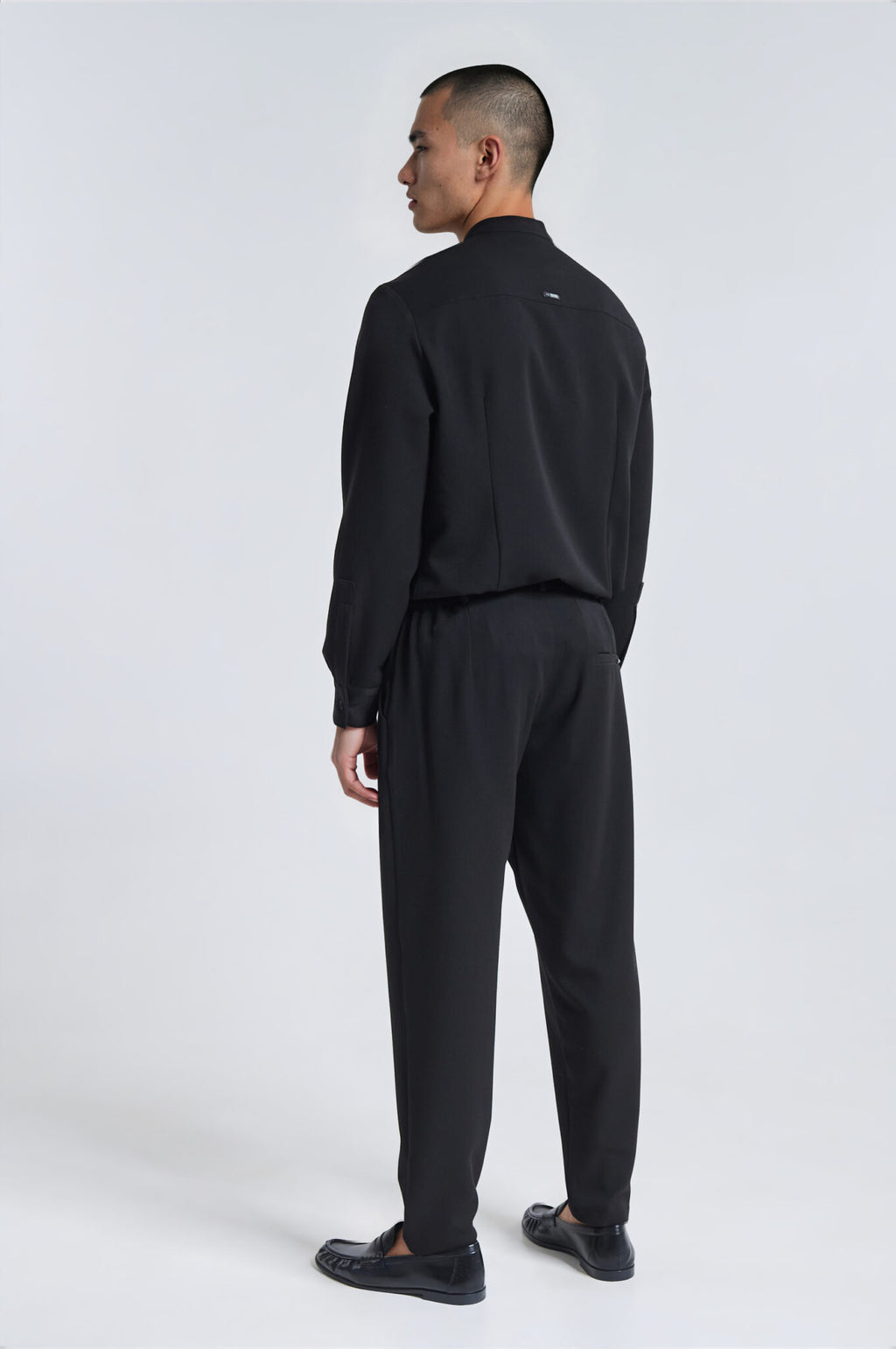 P/COC Black Pants Pleats