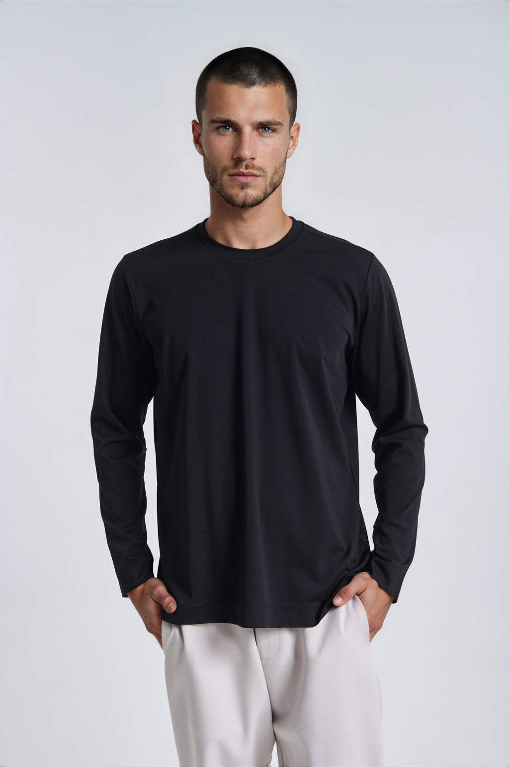 P/COC Basic Long Sleeve Black