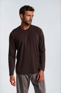 P/COC Basic Long Sleeve Brown
