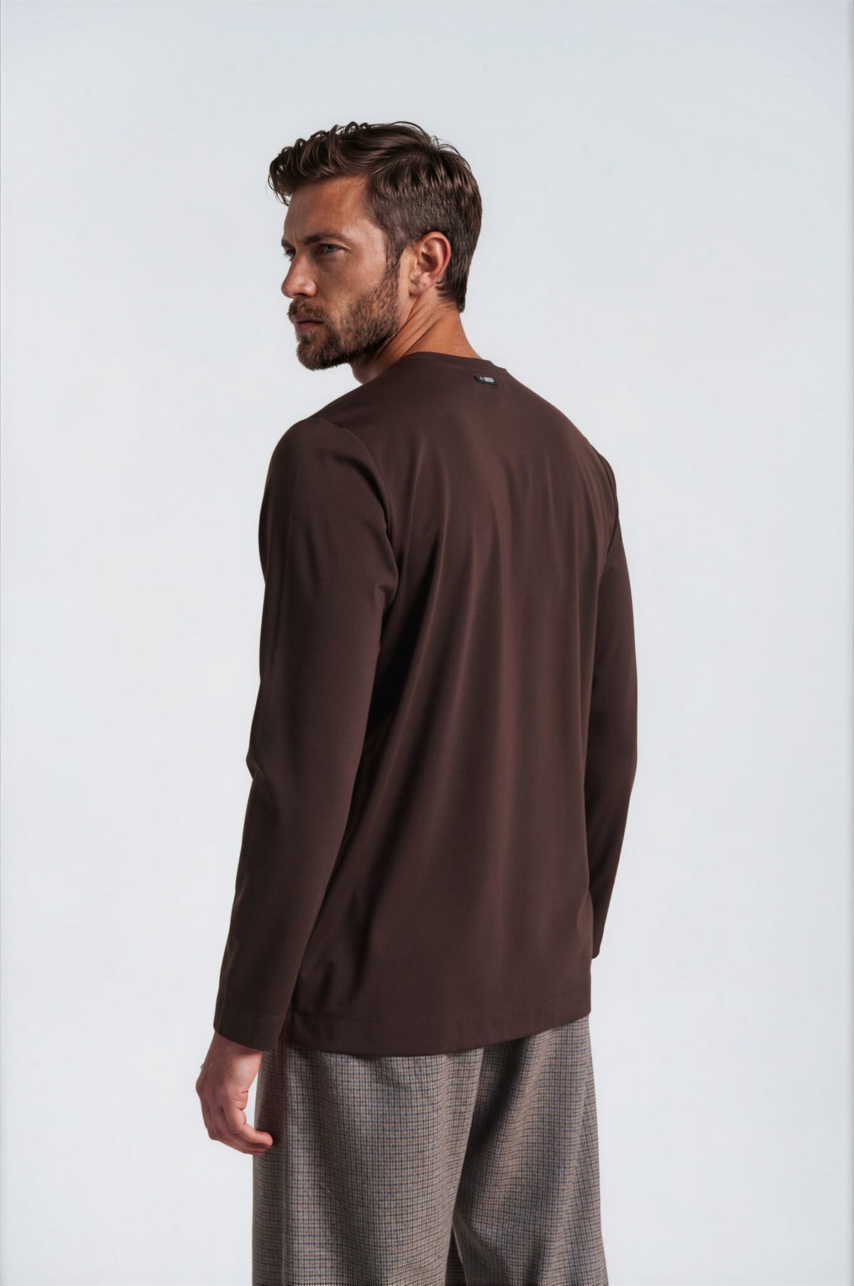 P/COC Basic Long Sleeve Brown
