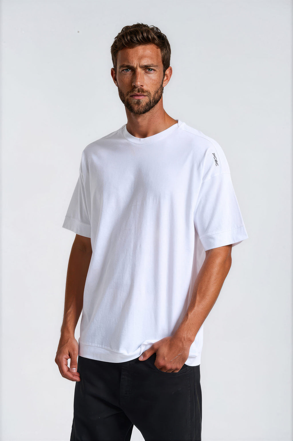 P/COC White T-Shirt