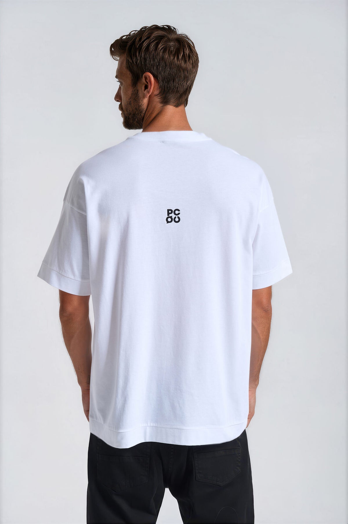 P/COC White T-Shirt