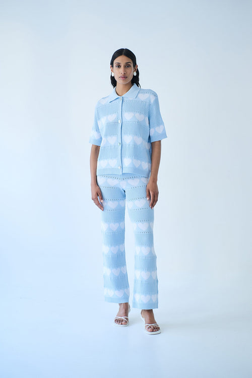 Combos Knitwear Hearts Pants SS24
