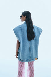 Combos Knitwear Denim Jacket SS24