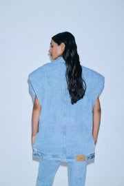 Combos Knitwear Denim Jacket SS24