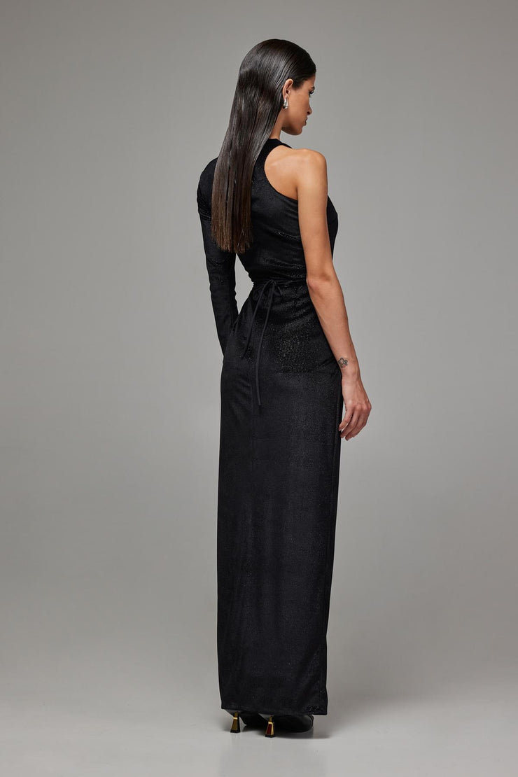 Jardin De Vanite Cosmic Noise Velvet Dress