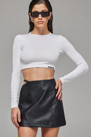 Jardin De Vanite Crop Top White SS24