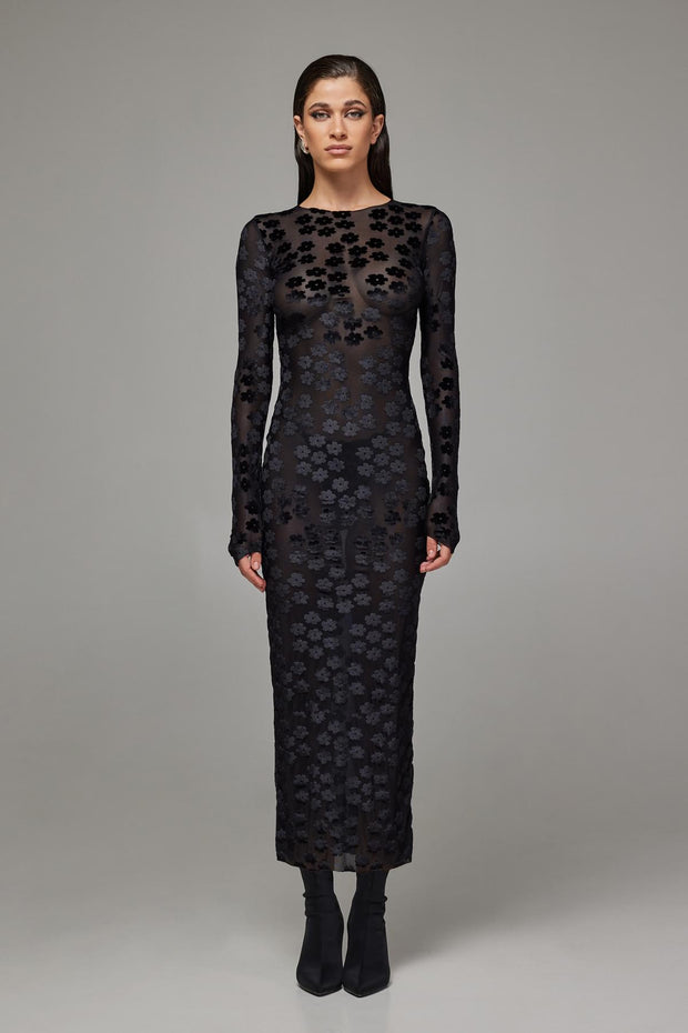 Jardin De Vanite Noir Dress