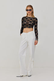 Jardin De Vanite Dentelle Crop Top SS24