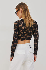 Jardin De Vanite Dentelle Crop Top SS24