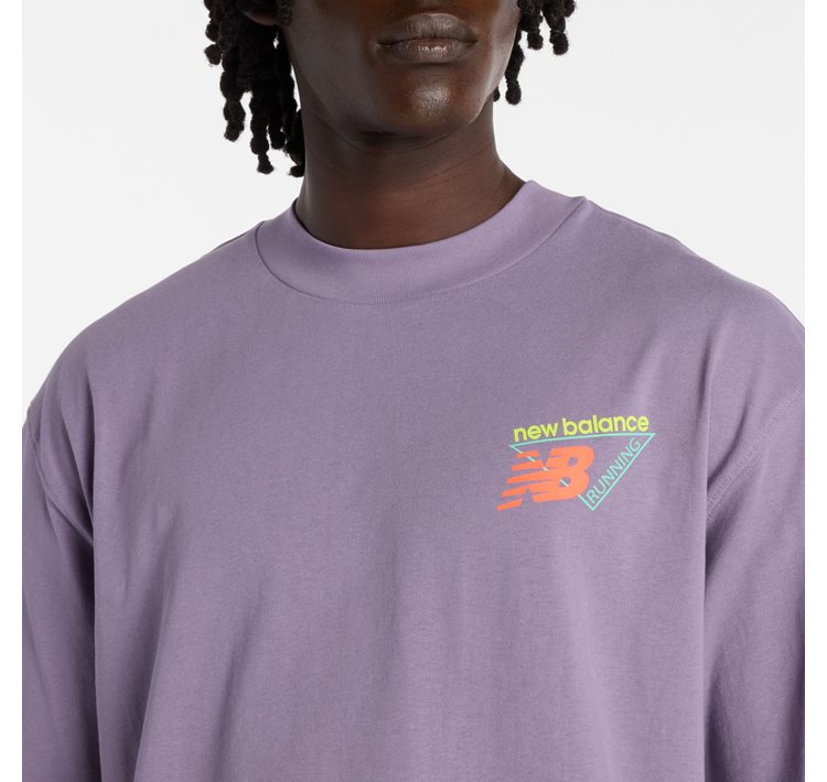 New Balance Heat Map T-Shirt Purple