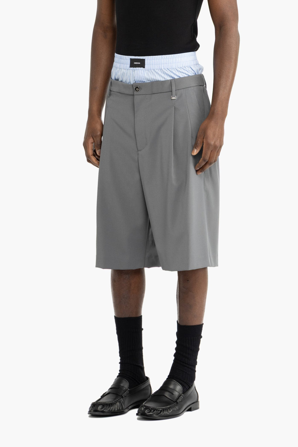 I'm Brian Bermuda Shorts Cotton Elastic