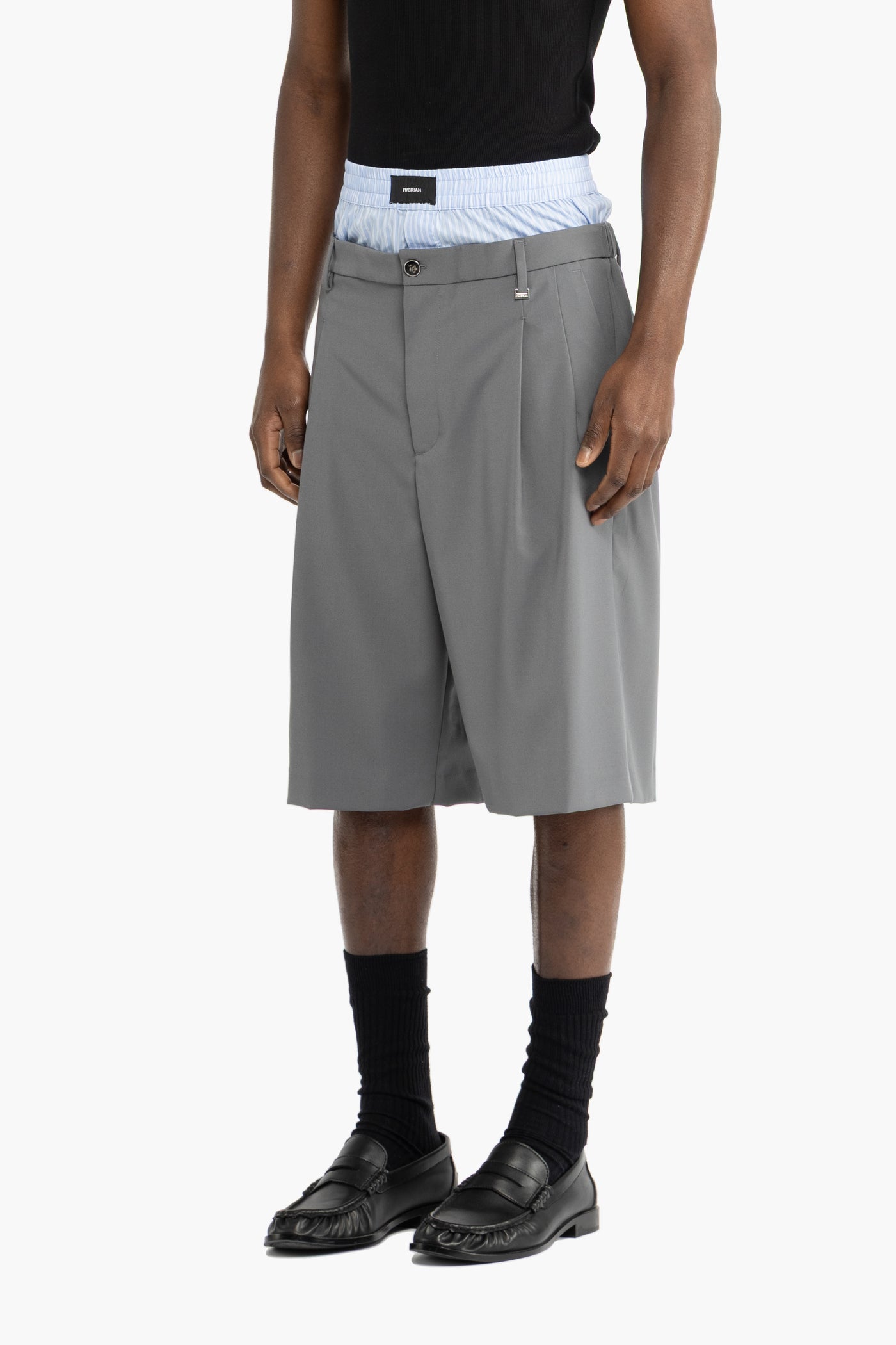 I'm Brian Bermuda Shorts Cotton Elastic