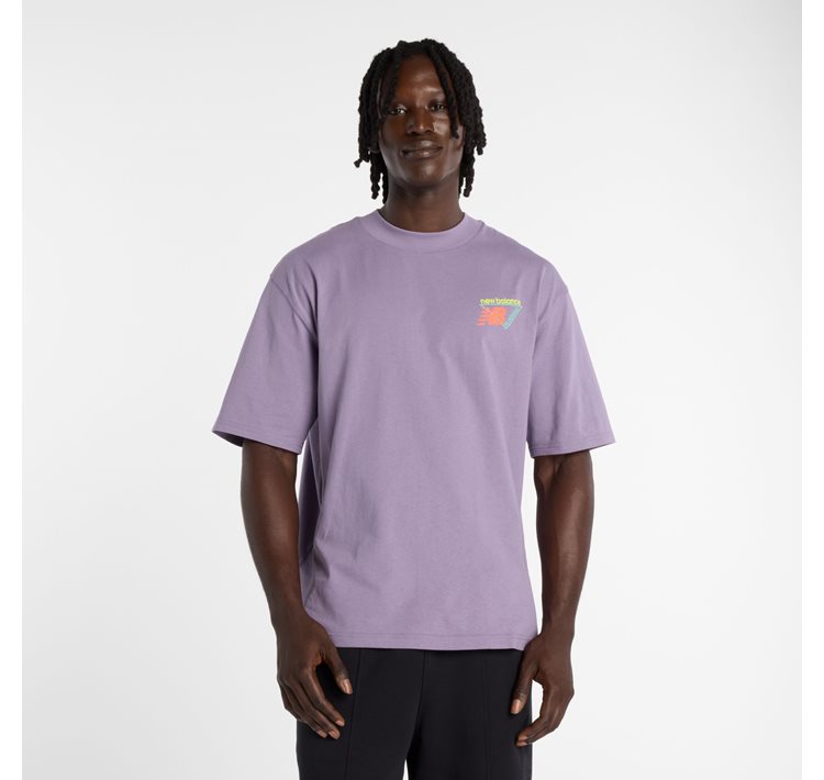 New Balance Heat Map T-Shirt Purple