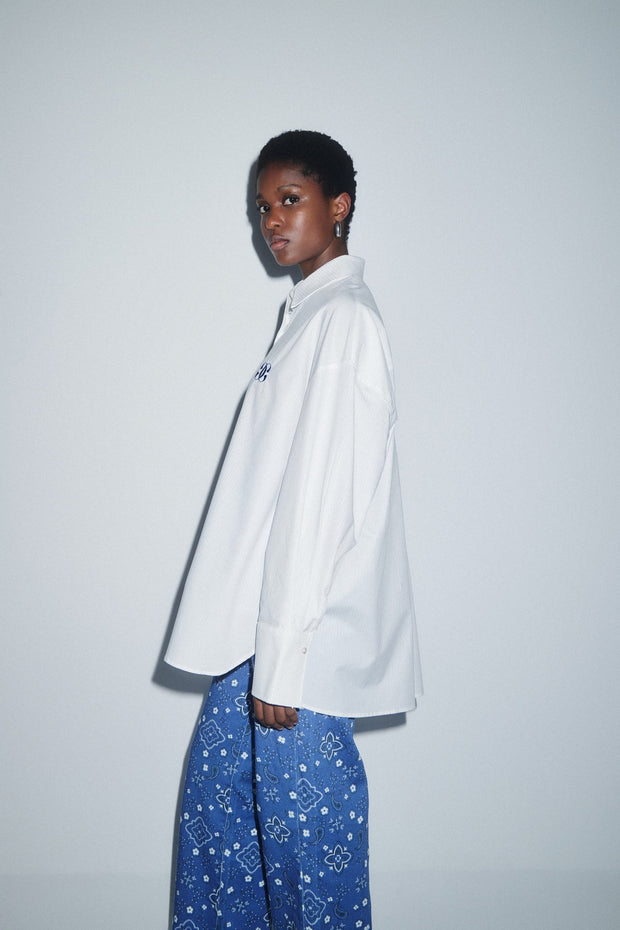 Combos Knitwear White Shirt Combos
